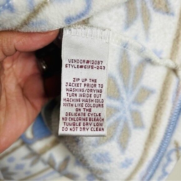 northern reflections  Size Medium mock neck half zip pullover - Picture 5 of 6